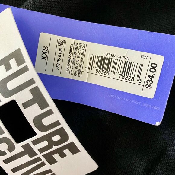 Future Collective Black Knit High Rise Midi Skirt Women's XXS NEW NWT - Picture 4 of 7